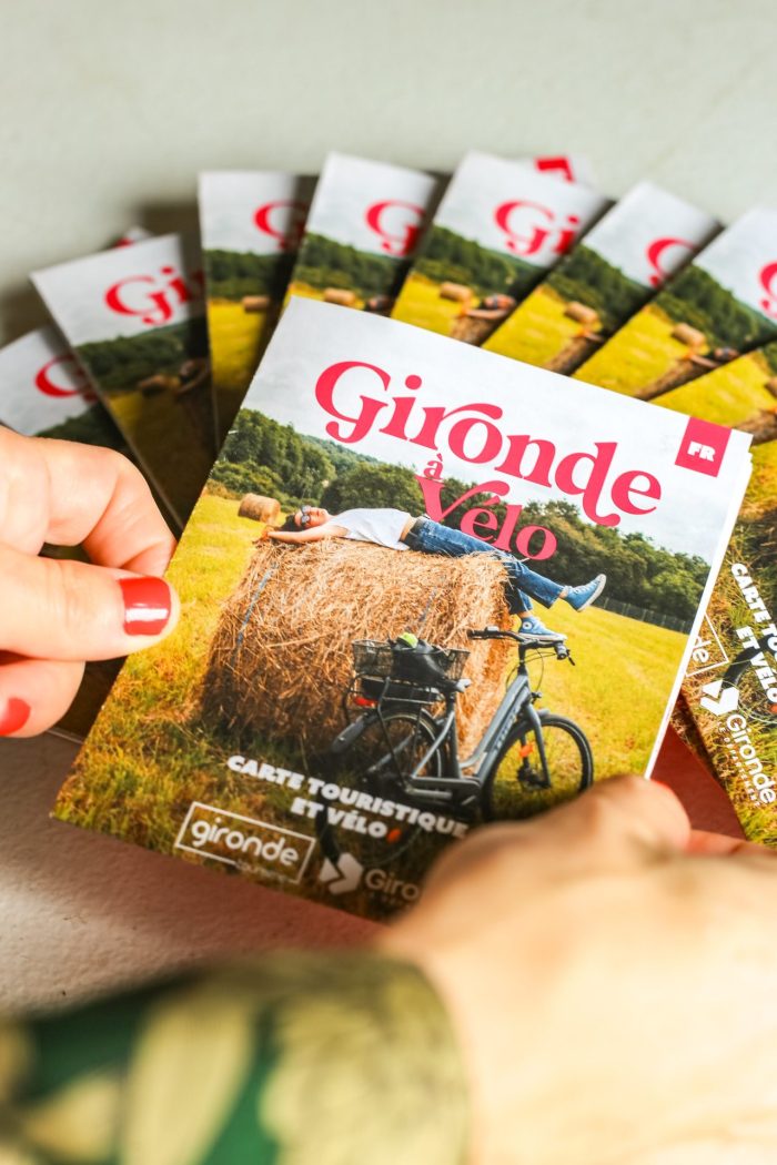 Carte touristique et vélo de la Gironde