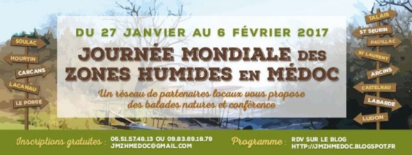 Journée Mondiale des Zones Humides en Médoc