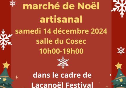 Lacanoël : Marché artisanal de Noël organisé par l’association Circuit Court