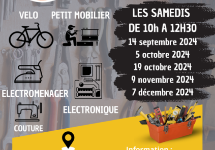 Repair Café - La Sorga Du 9 nov au 7 déc 2024