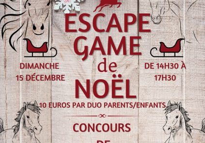 Escape Game de Noël et concours de gâteaux