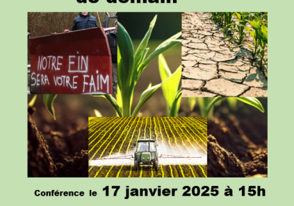 Conférence : « Préparer l’agriculture de demain » conférence organisée par l’UTLHM et animée par Guy RIBA