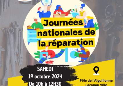 Journées nationales de la réparation - La Sorga Le 19 oct 2024