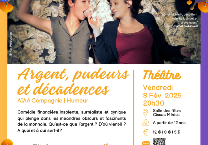 Théâtre : argent pudeurs et décadences