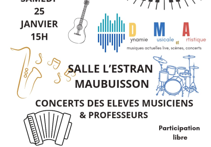 Concert de l’Association Dynamie Musicale et Artistique