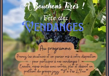 Fête des vendanges Le 21 sept 2024