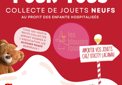 Un Noël pour tous – Collecte de jouets neufs au profit des enfants hospitalisés