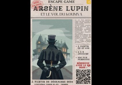 Escape-game : Arsène Lupin et le vol du Koumya