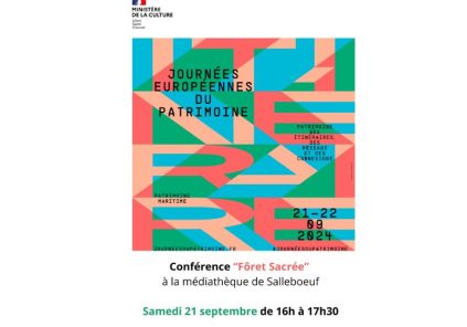 Journées européennes du patrimoine : conférence... Le 21 sept 2024