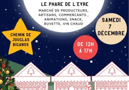 Premier marché de Noël au Phare de l