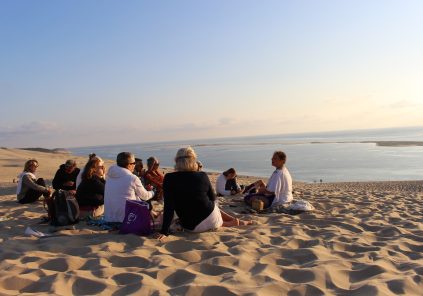 Balade commentée de la Dune du Pilat au coucher du soleil Le 25 sept 2024