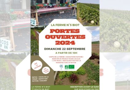 Journée portes ouvertes à la Ferme n°5 Biot