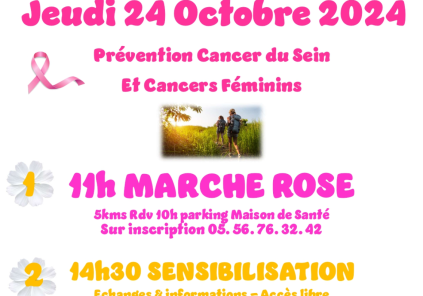 Marche rose Le 24 oct 2024