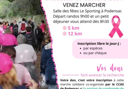 Marche octobre rose