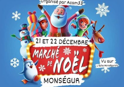 Marché de Noël à Monségur Du 21 au 22 déc 2024