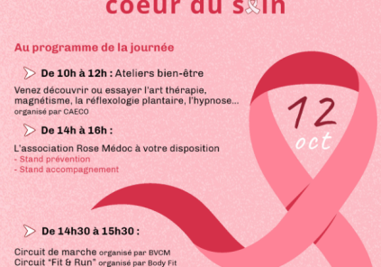 Octobre Rose à Carcans : journée de sensibilisation au cancer du sein