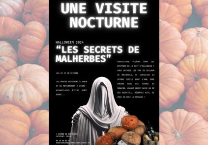 Visite nocturne du château pour Halloween Du 29 au 30 oct 2024