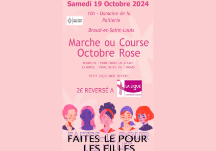 Marche ou course Octobre rose