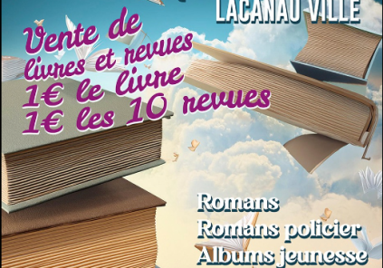 Vente de livres et revues Le 21 sept 2024