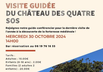 Visite guidée : Château des Quat